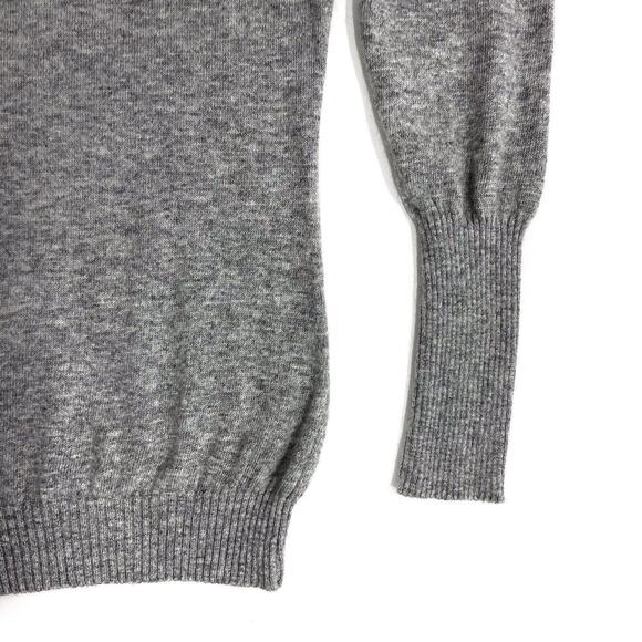 AnnaRita N Girl Size Medium Angora Blend Knit Ruffle Neck Italian Sweater Top - Picture 11 of 11